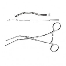 Glover Atrauma Multipurpose Vascular Clamp Stainless Steel, 17.5 cm - 7"